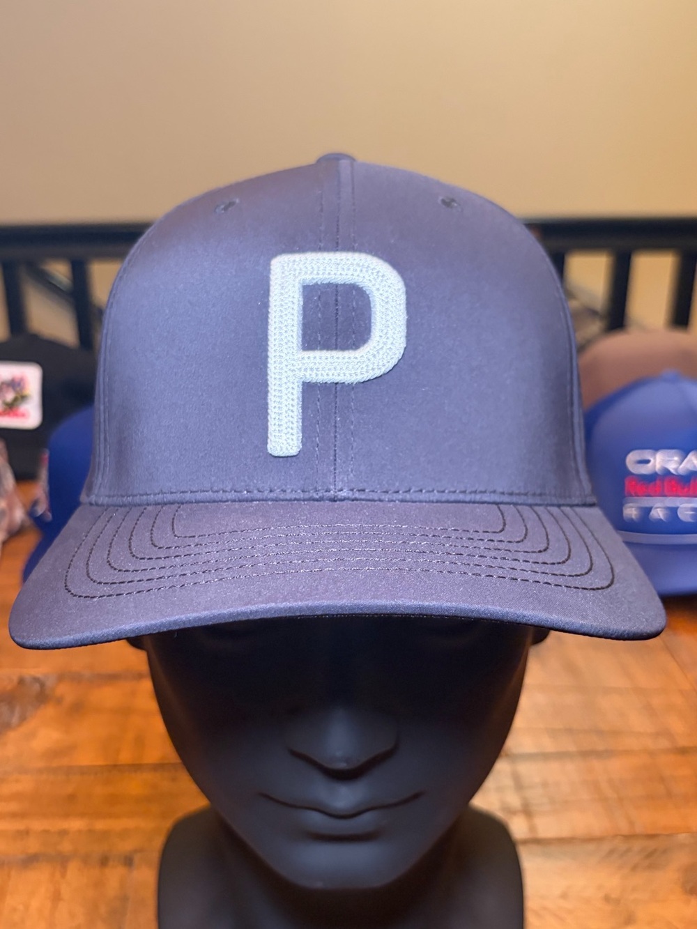 Puma Navy Blue Baseball Cap with White 'P' Patch